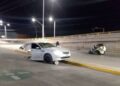 Auto se parte a la mitad tras brutal choque en el bulevar Rocha Cordero