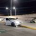 Auto se parte a la mitad tras brutal choque en el bulevar Rocha Cordero