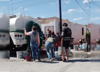VIDEO | Soledad utiliza pipas para garantizar el suministro de agua a los residentes