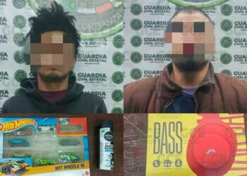 Siete presuntos farderos arrestados al ser sorprendidos en tiendas