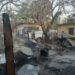 Matan a un hombre en su vivienda y después la queman
