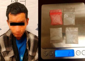 Hombre es arrestado dosis de cristal