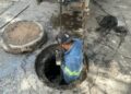 Retiran tapón que afectaba drenaje en Salvador Nava