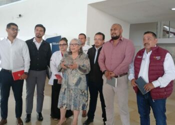 VIDEO | Encuentro entre Ricardo Gallardo y delegados federales liderados por Rita Rodríguez