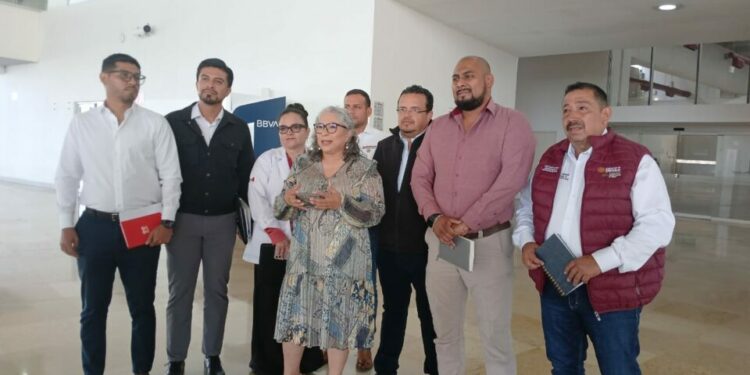 VIDEO | Encuentro entre Ricardo Gallardo y delegados federales liderados por Rita Rodríguez
