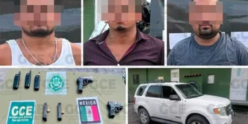 Tres sujetos detenidos por su vinculación con un secuestro en Ciudad Valles