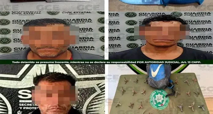 Arrestan a vándalos con cuchillos y ponchallantas