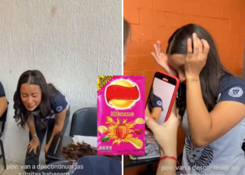 Estudiante explota en llanto al enterarse que famosa empresa desaparece papas de habanero; video se vuelve viral