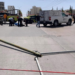 Motociclista pierde la vida tras caída de poste por fuertes vientos en Villa Magna