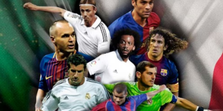 Qué jugadores estarán en el partido de leyendas entre Real Madrid y Barcelona en México