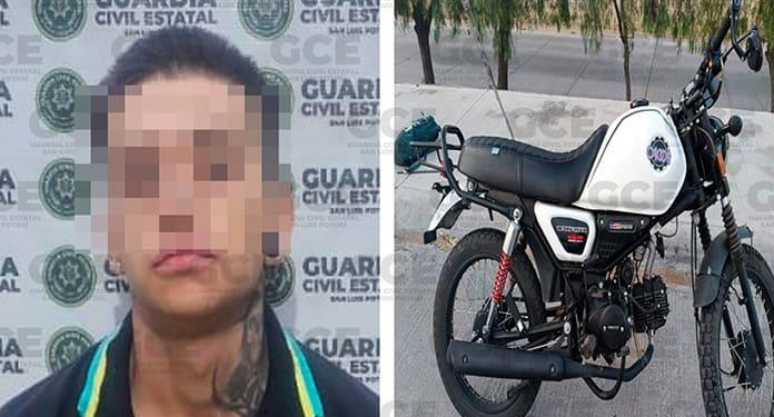 Detienen a joven con moto robada y recuperan dos vehículos más