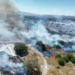 Incendio en predio de Soledad moviliza a cuerpos de emergencia