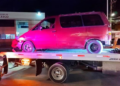 Policía recupera camioneta robada en la colonia Industrial Aviación