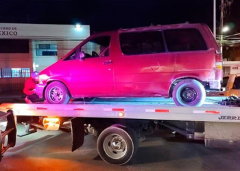 Policía recupera camioneta robada en la colonia Industrial Aviación