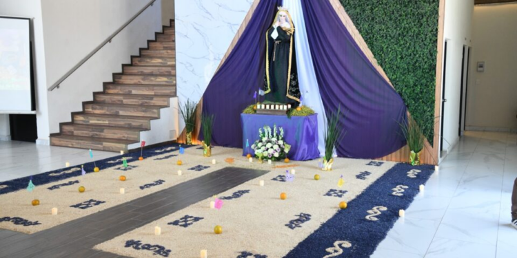 Inauguran Altar de Dolores en Soledad
