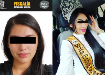 Detienen a Daniela Miruvska ‘N’, ex Miss Edomex, por presunto despojo y robo en Atizapán