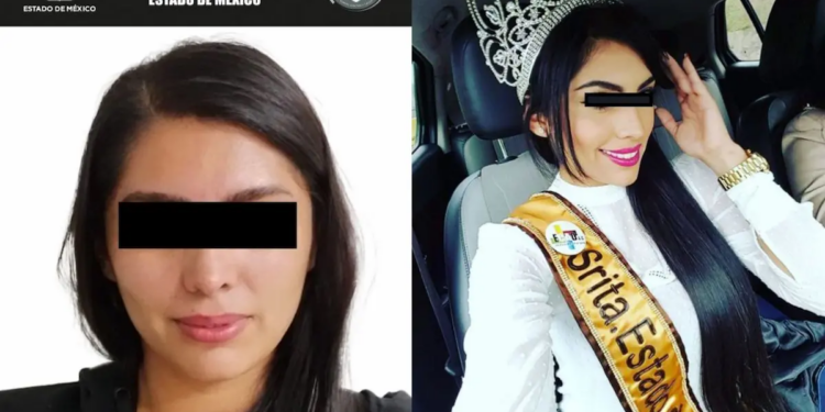 Detienen a Daniela Miruvska ‘N’, ex Miss Edomex, por presunto despojo y robo en Atizapán