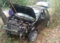 Familia potosina sufre accidente automovilístico al regresar de la Huasteca Potosina