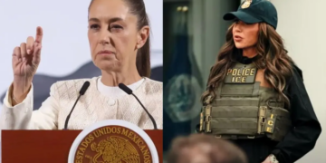 Sheinbaum expresa inconformidad por spots migratorios de EE.UU. en México; plantea cambios constitucionales