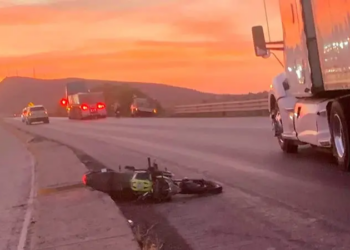 Joven muere tras derrapar en motocicleta en Mexquitic