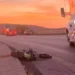 La carretera a Zacatecas cobra la vida de un joven al derrapar en su moto