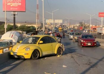 Mañana de accidentes en el Circuito Potosí