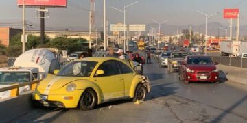 Mañana de accidentes en el Circuito Potosí