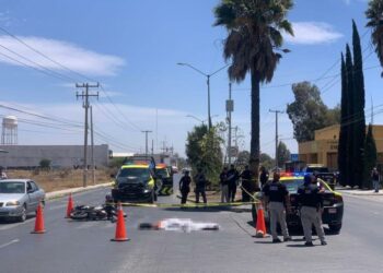 Trágico accidente en la avenida Industrias deja un motociclista muerto