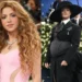 Shakira cometió un error en la Met Gala: reveló el embarazo de Rihanna antes que la cantante