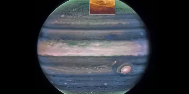 NASA registra auroras en Júpiter con brillo cientos de veces superior al de las de la Tierra
