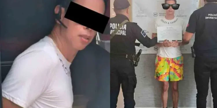 Detienen a Alex Marín en Puerto Vallarta por explotar sexualmente a una menor de 16 años