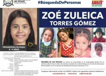 Cuestionan cumplimiento de recomendación por desaparición de la menor Zoé Zuleica