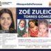 Cuestionan cumplimiento de recomendación por desaparición de la menor Zoé Zuleica