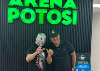 El Gobernador Gallardo reconoció la trayectoria del Hijo del Santo