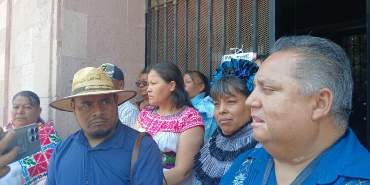 VIDEO | Presentan amparo contra elección de presidenta y consejo de la CEDH por parte de comunidades indígenas