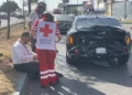 Solo daños materiales tras accidente vial en la ’57