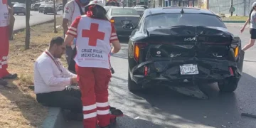 Solo daños materiales tras accidente vial en la ’57