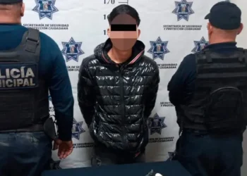 Detienen a joven de 21 años con arma de fuego en la colonia Los Reyes