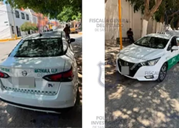 En el Edomex, un carro hurtado fue encontrado operando como taxi