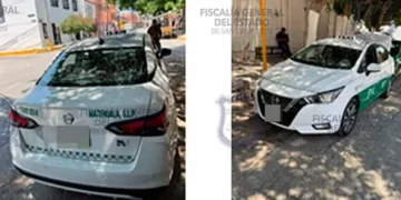 En el Edomex, un carro hurtado fue encontrado operando como taxi