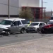 Tres vehículos se ven afectados por choque en la Zona Industrial