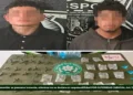 Dos detenidos por portar droga y artefactos “poncha llantas”