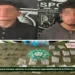 Dos detenidos por portar droga y artefactos “poncha llantas”