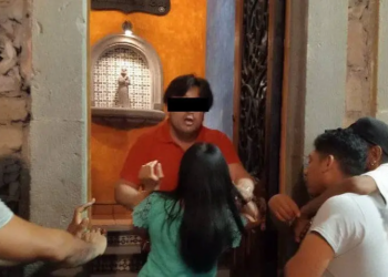 Denuncian agresión por parte del gerente de Luna Café-Aranzazú en el Centro de SLP