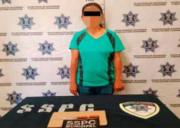Detienen a mujer por agredir con objeto punzocortante a una pariente en barrio de Tequis