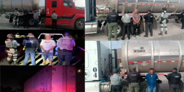 Guardia Civil Estatal asegura tres vehículos, dos robados y uno con más de 26 mil litros de combustible ilegal