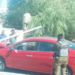 Accidente en Circuito Potosí: auto se estrella contra cocina económica