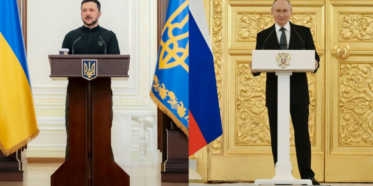 Zelenski rechaza reunirse con cualquier enviado ruso que no sea Putin