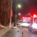 Pareja muere tras chocar en motocicleta contra poste en