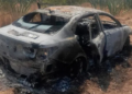 Taxista es herido de gravedad durante violento asalto en Soledad; su unidad fue hallada calcinada